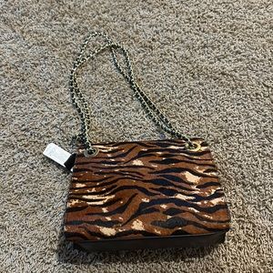 Brand New Chicos Tiger print bag